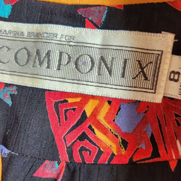 Vintage Marsha Brander for Componix Western Festival Jacket Fringe Orange - Picture 7 of 11